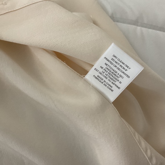 Ivory silk blouse by Equipment - Picture 4 of 4